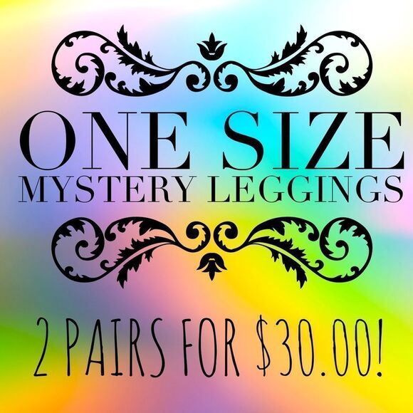 One Size Mystery LuLaRoe Leggings! - Picture 1 of 6